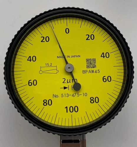 1 Pcs 513-475-10E Dial Test Indicator Gauge 0.2mm / 0.002mm 513-405-10E