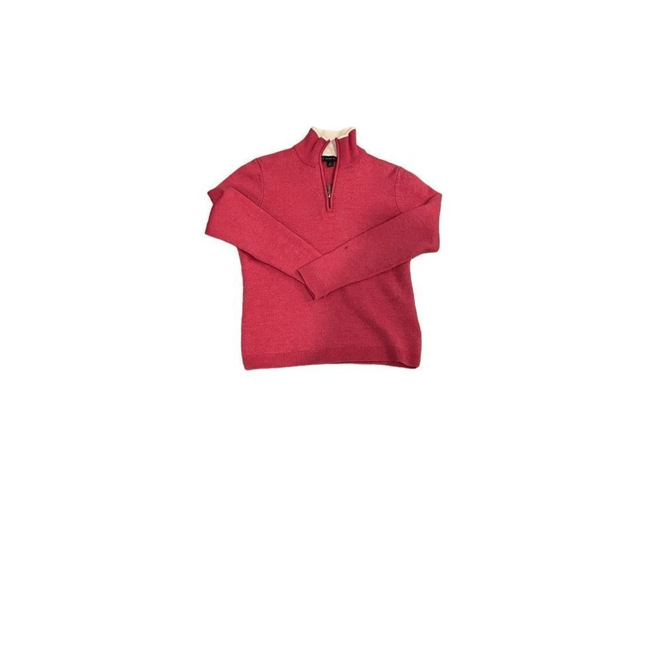 Brooks Brothers Girls Wool 1/4 Zip, Size L KIDS - Image 3 of 4