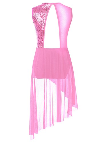 Kids Romper Girls Allover Sequin Pageant Halter Neck Strapy Back Jumpsuit - Picture 80 of 118