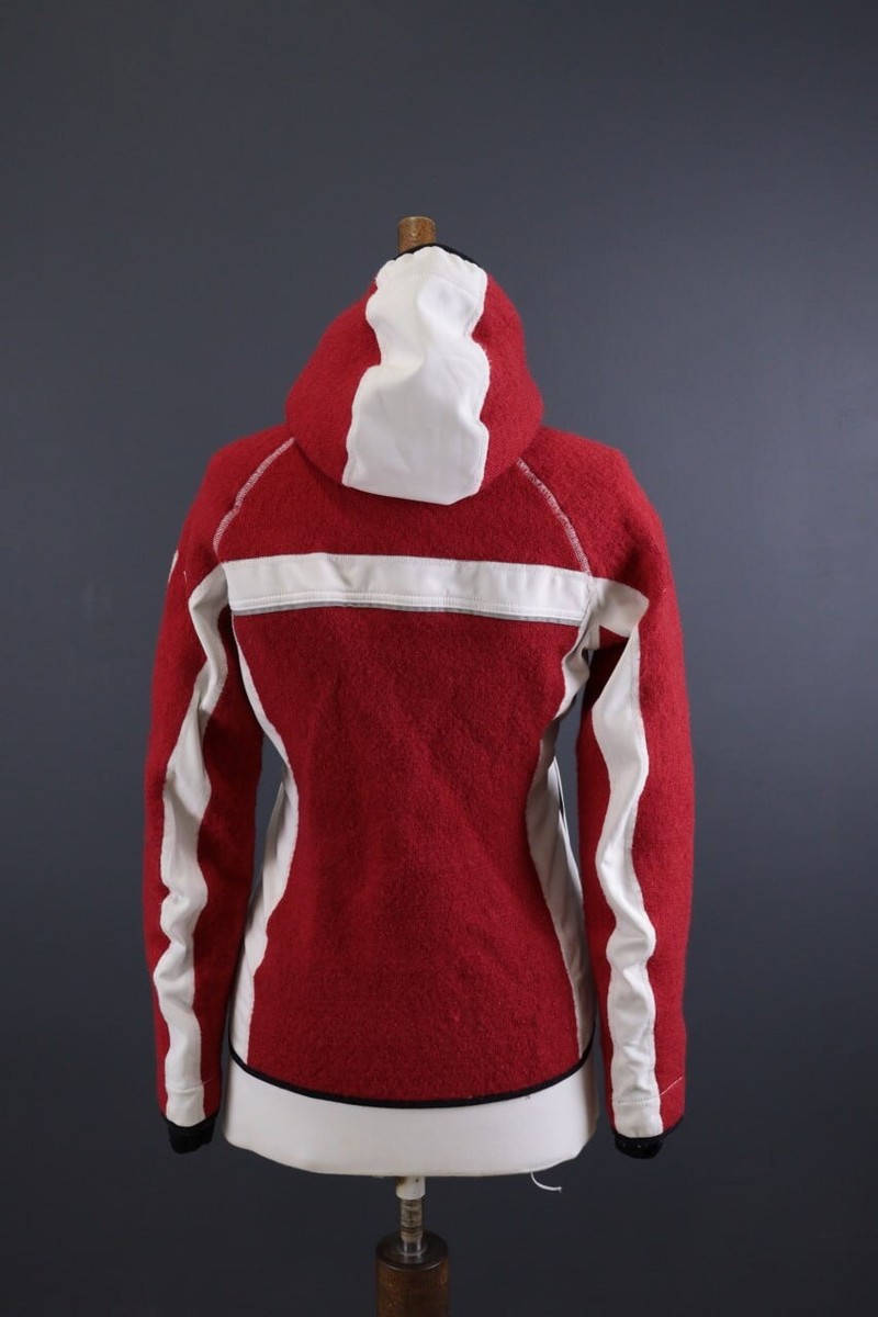 DALE OF NORWAY Ski Jacket Red Wool Windproof Full Zip Size M | eBay