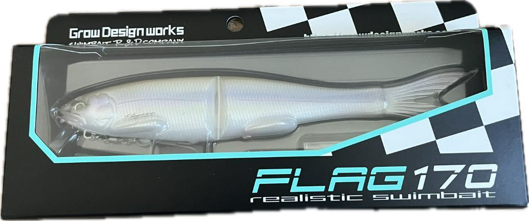 Grow Design Works Flag 170 #210 king Smelt Soft Lure Bigbait Grow Design Works Flag 170 #210 king Smelt Soft Lure Bigbait