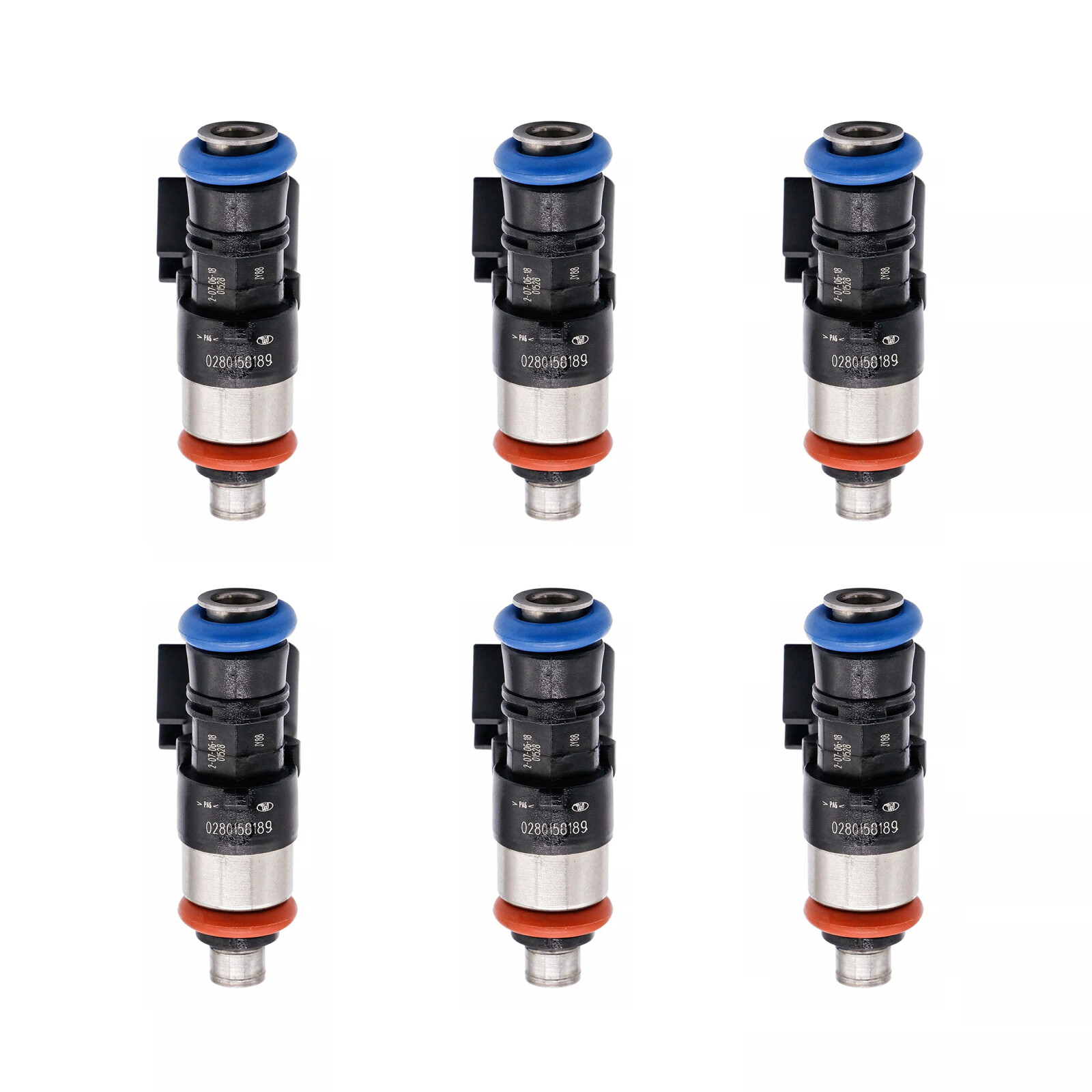 6x Fuel Injectors Repair Parts For Ford Escape Fusion 3.0L For Mazda For Mercury