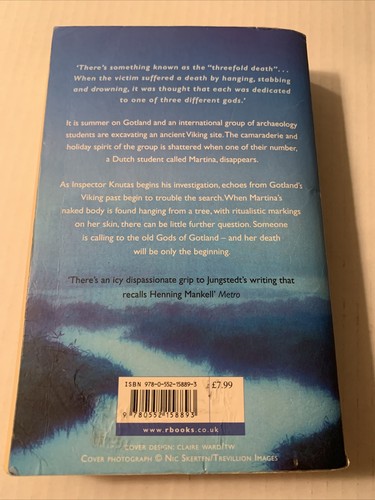 Unknown An Inspector Knutas Investigation Mari Jungstedt FREE SHIPPING - Picture 2 of 8