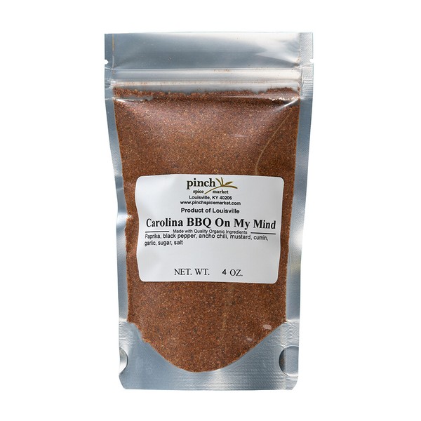 Mezcla orgánica de especias Carolina BBQ Dry Rub