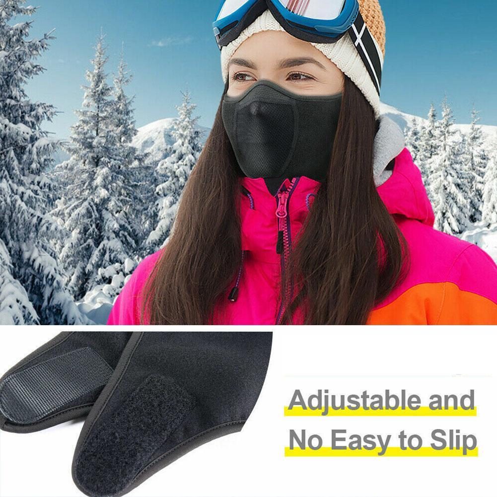 Winter Windproof Ski Mask with Ear Warmer for Ultimate Cold Weather Protection