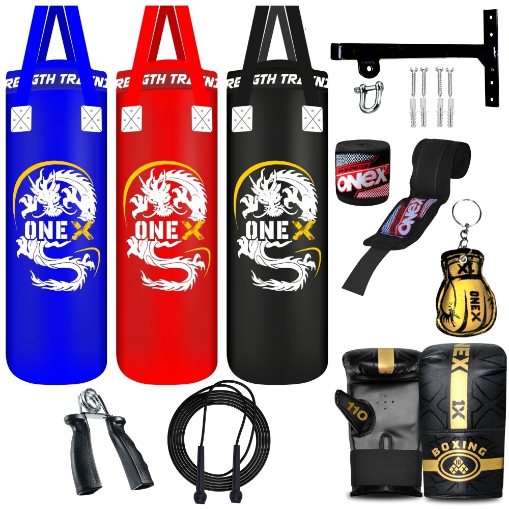 Punch Bag 3ft Heavy Filled Hanging Boxing Kickboxing MMA Martial