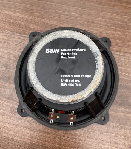 ¡Defectuoso! Unidad de bajos de rango medio B&W Bowers & Wilkins Woofer DM5 BW150/M5 repuesto - Imagen 3 de 7