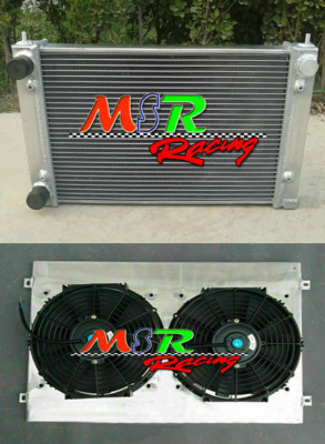 Radiator & Shroud & Fan for 1986-1992 VW Golf GTI MK2  1.8 16V PL/KR code Engine