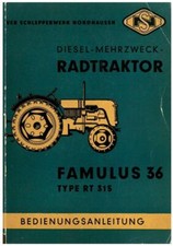 300304  Bedienung RT 315 Famulus 36 RT315 Nordhausen IFA DDR Schlepperwerk
