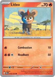 Litleo 015/131 Prismatic Evolutions Common