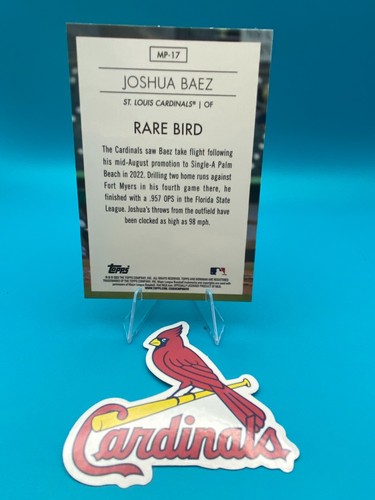 Bowman 2023 - Modern Prospects Atomic Refractor #MP-17 Joshua Baez/150 (RC) - Imagen 2 de 2
