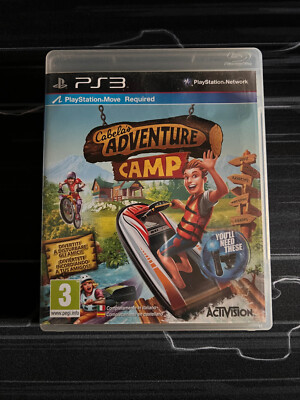 Cabela's Adventure Camp PS3 PlayStation 3 Video Game Activision 2011 PAL ITA