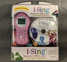 Outrageous I-Sing Interactive MP3 Karaoke Player CD Software Pink New In Box
