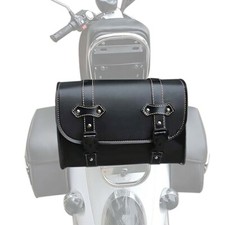 Borsa per Schienale Sissy Bar posteriore per moto custom Craftride SB3 nero