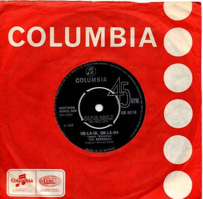 Bedrocks (The):Ob la di, ob la da/Lucy:UK Columbia:1968