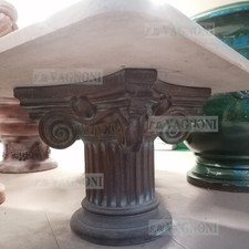 Base tavolino Tavolo basso da salotto in cemento bronzo cm 43 divano arredo casa