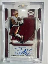 2019 Panini Chronicles - Crown Royale Silhouette Autographs Terry McLaurin #SA20