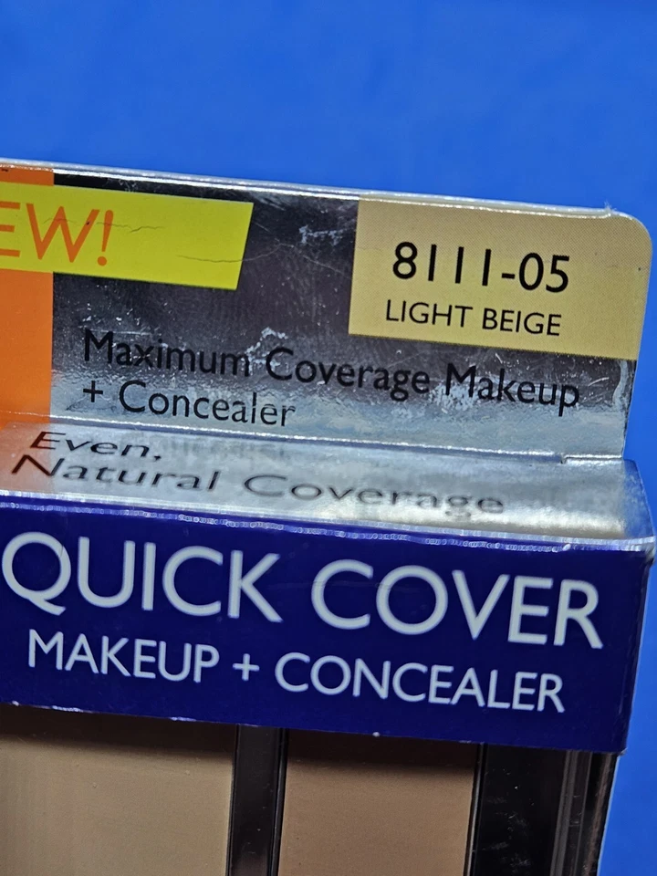 Sally Hansen Quick Cover Makeup + Concealer 8111-05 LIGHT BEIGE 0.26oz - Image 4 of 4