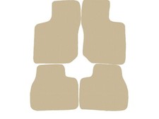 Beige Fußmatten Velour für Opel Tigra 2t coupe 1994-2000 Autoteppiche, 14xRand