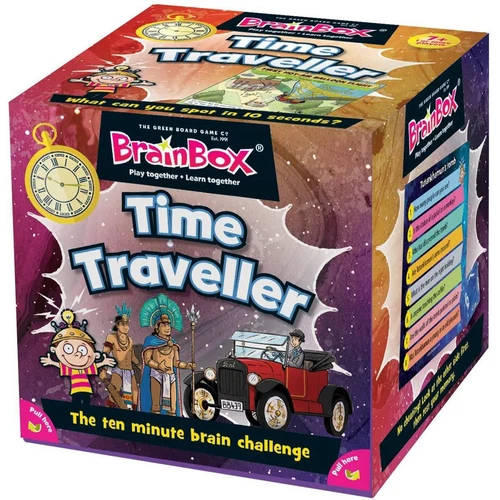 BrainBox Time Traveller Kids Toddler Educational Play and Learn Board Game