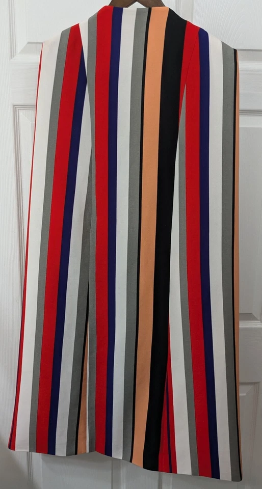 Lavish Alice женщин разноцветный в полоску плащ Blazer пальто размер 8 - Изображение 2 из 4