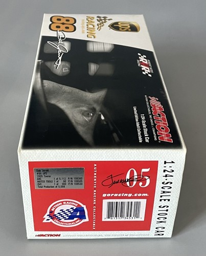 Signed Dale Jarrett #88 UPS 1/24 Scale Action Diecast — 2005 Taurus — Must Read - Picture 13 of 14