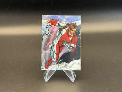 #ad Northstar #45 1994 Flair Marvel Universe Trading Card $4.99