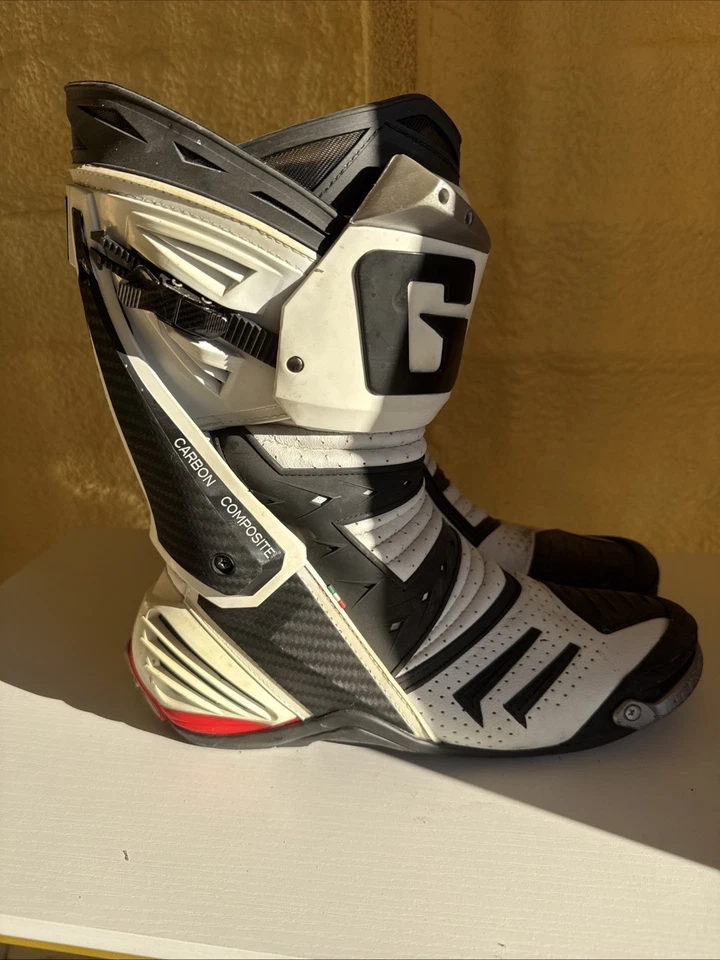 Botas de Carreras de Carretera Gaerne Compuesto de Carbono Sistema Flotante Talla 11 Foto 2 de 4