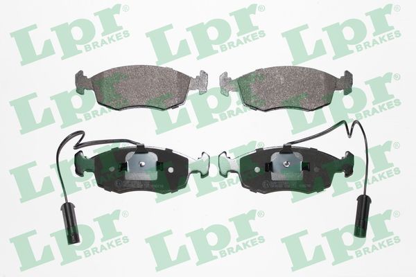 Plaquettes de frein kit LPR 05P755 pour système frein à disque FIAT essence diesel