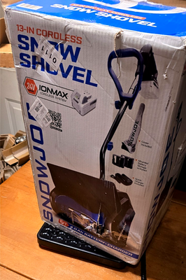 #ad #ad Snow Joe 13 Inch 24V Cordless Snow Shovel Kit Used tool only $59.00