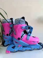 Zinc Inline Skates Adjustable Junior Size 13-3