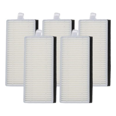 Efficient Dust Filter for Cecotec For Conga 7490 Robot Vacuum Cleaner Pack of 5