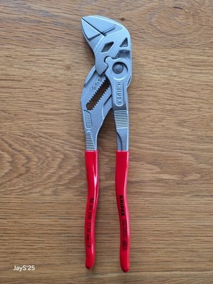 Knipex Zangenschlüssel 86 03 125 / 150 / 180 / 250 / 300 / 400 mm verchromt