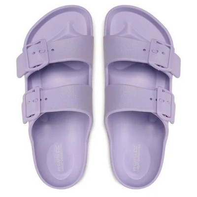 Damen-Flip-Flops Regatta Brooklyn Sport für den Pool, lila 38