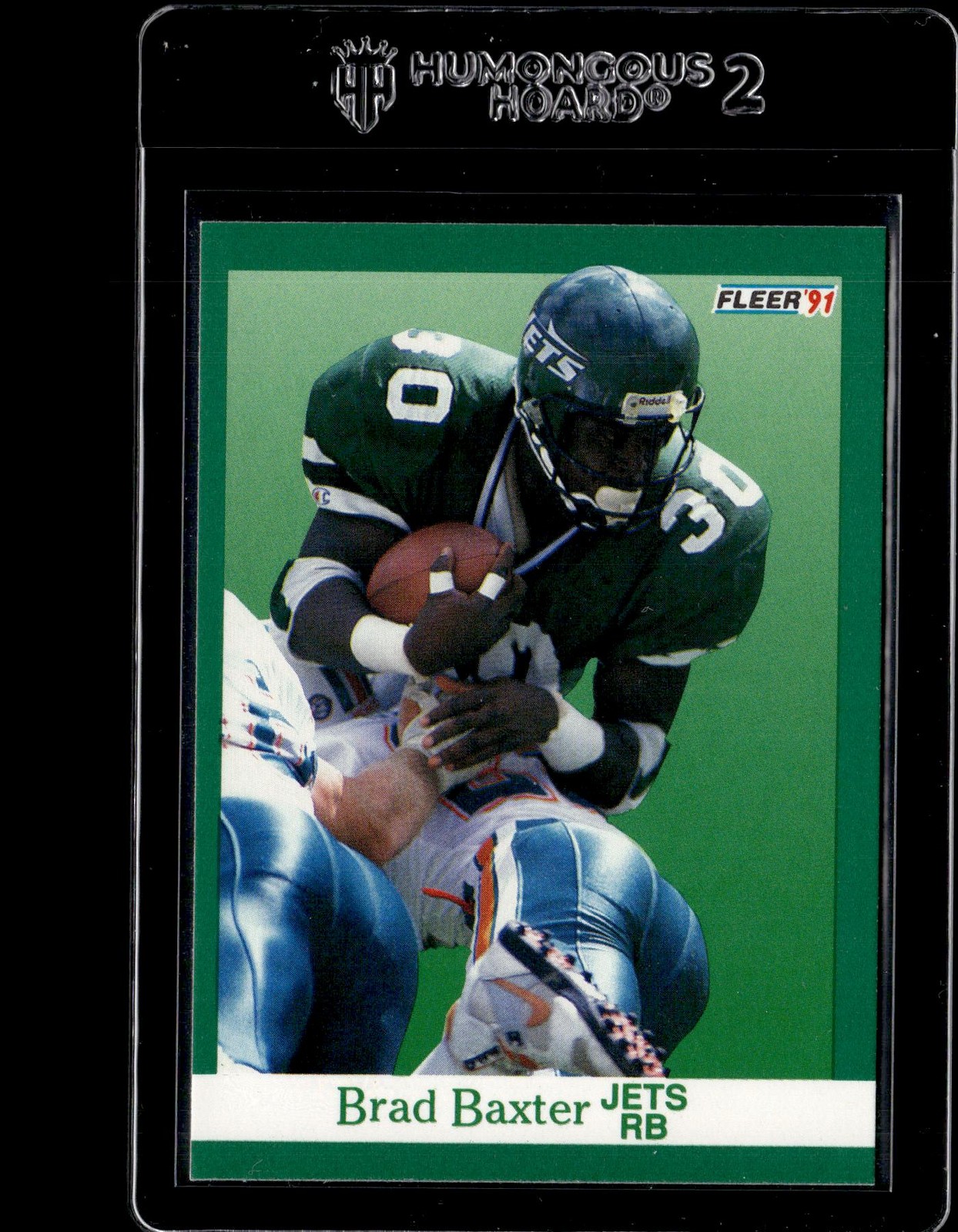 1991 Fleer #147 Brad Baxter