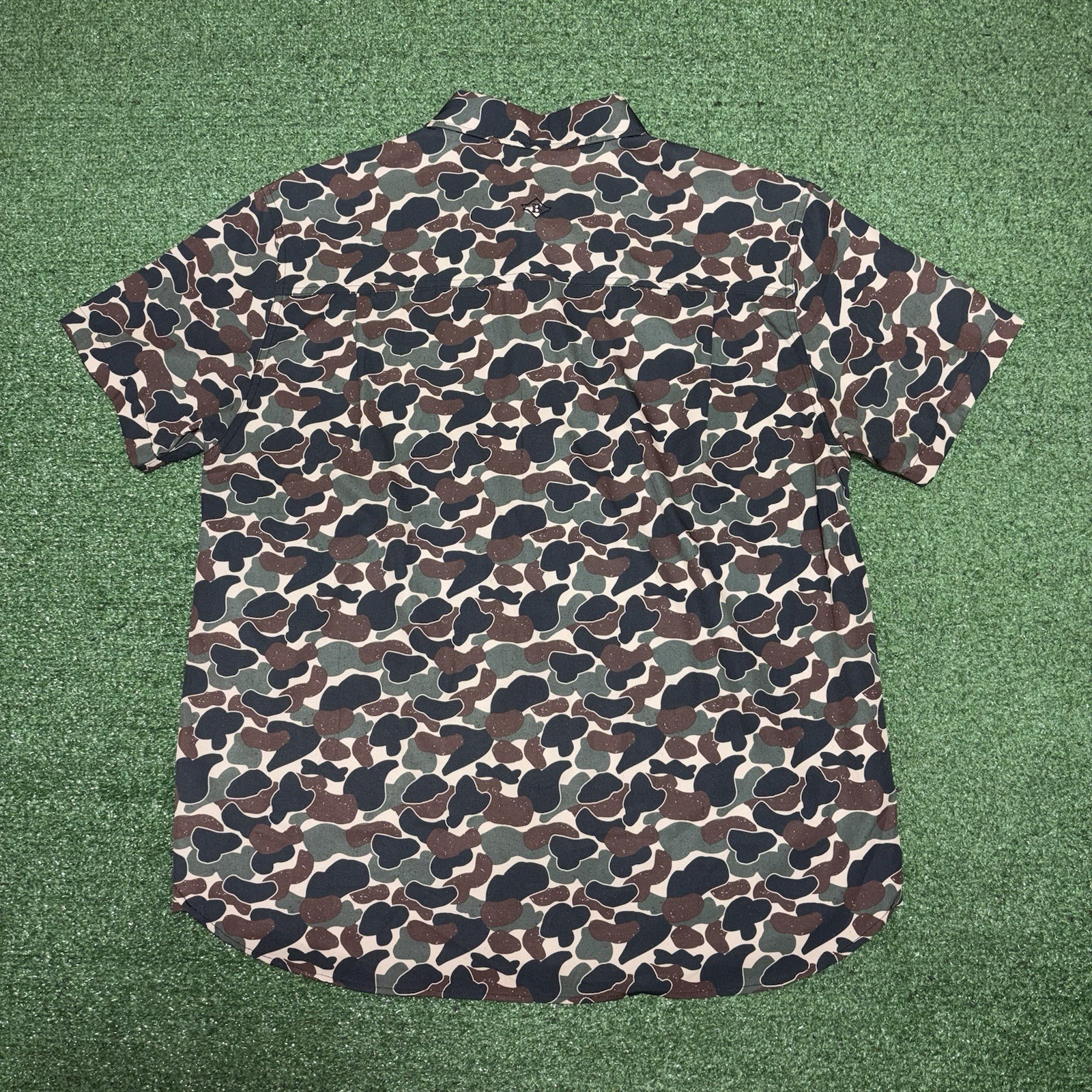 Burlebo Performance Throwback Camo Button Up Shir… - image 3