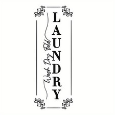 1pc PVC Self Adhesive Wall Stickers Washing Machine Warterproof Decals