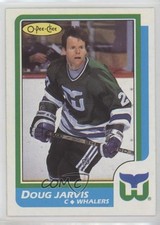 1986-87 O-Pee-Chee Doug Jarvis #28 0m8e