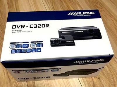 Alpine DVR-C320R WiFi & GPS Stealth Dash Camera Front & Rear 1080p HD