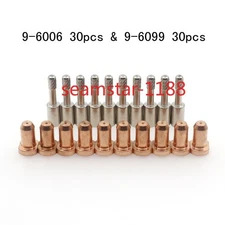 PCH-10 Plasma 9-6099 Tips 9-6006 Electrodes fit Thermal Dynamics Torch 60pcs