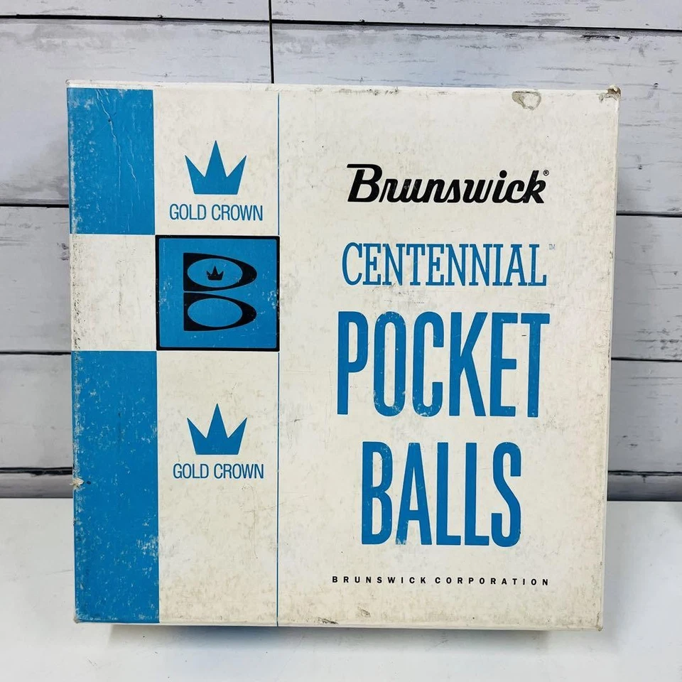 Juego de 16 bolas de billar Brunswick Centennial con caja de Japón Foto 3 de 4