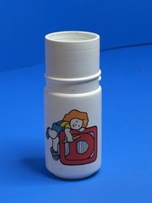 Bottom Part of Thermos White For Yellow ABC Lunchbox Vintage Fisher Price
