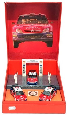 Ixo Maßstab 1:43 WR2003 - 3-teiliges Set Citroen Xsara 2003 World Rally Championship