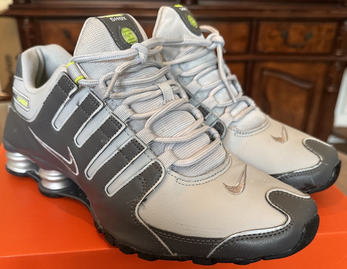 Size 10 - Nike Shox NZ Dark Grey for sale online | eBay