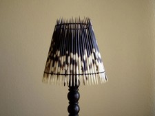 Porcupine Quill Bedside Lampshade