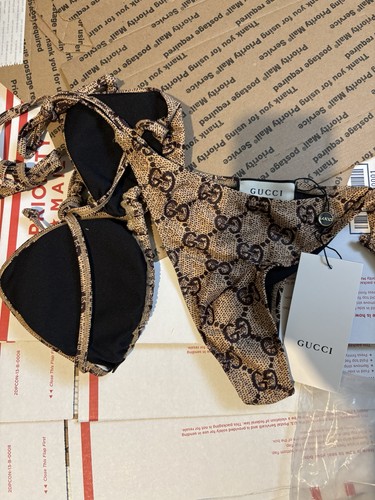gucci bikini Womens Brown Size M