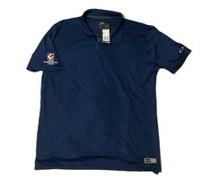 Men's Team Blue Oakley Hydrolix Polo Shirt Size 2XL