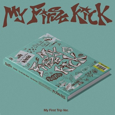 KICKFLIP MY FIRST KICK 4th Mini Album MY FIRST TRIP Ver/CD+POSTER+Book+3Card+POB