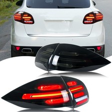 LED Black  Tail Lights for Porsche Cayenne 20...