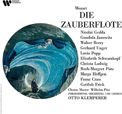 0190296437823 Otto Klemperer Mozart: Die Zauberflote (The Magic Flute) Double CD